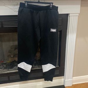 Puma, Men’s joggers, Size XL, Black